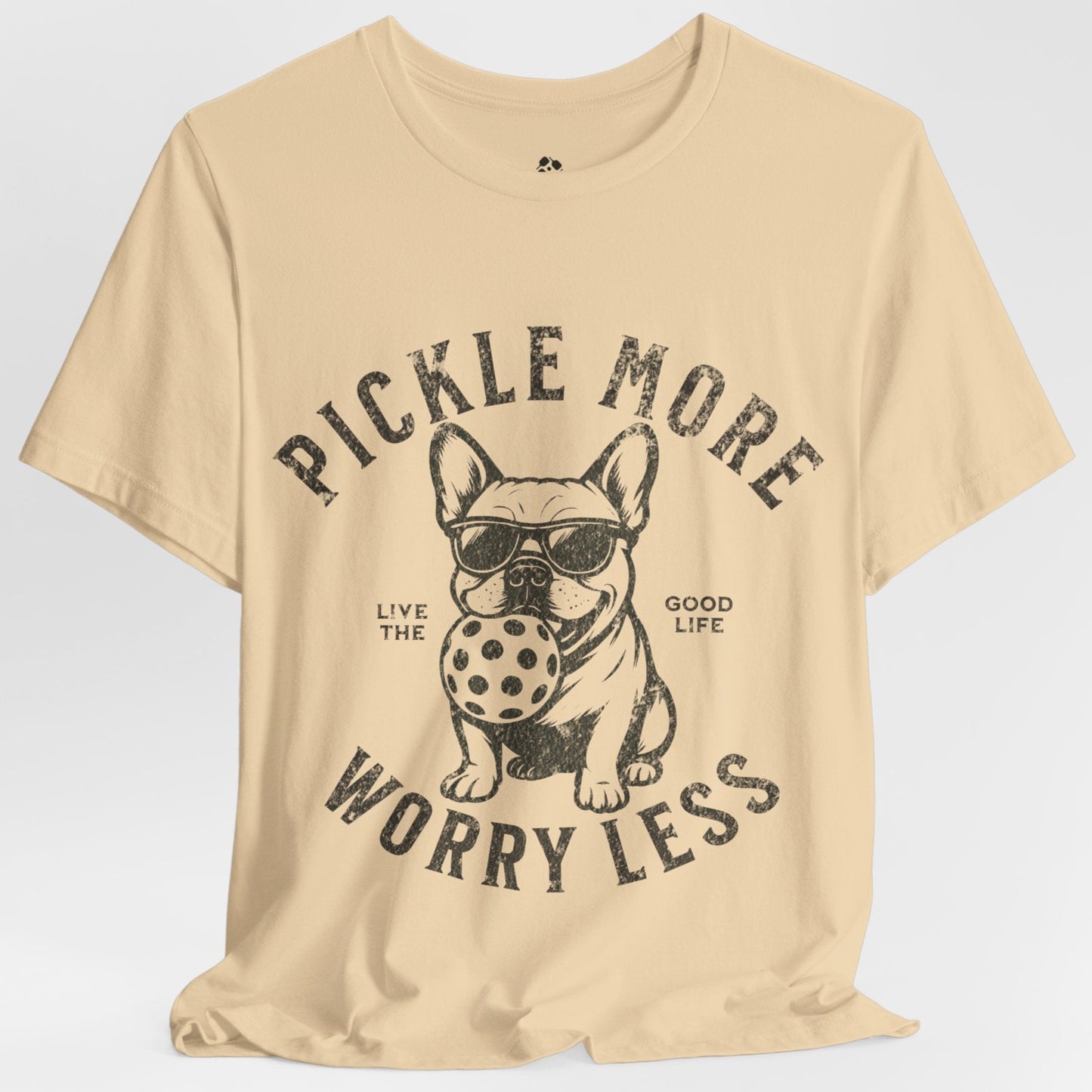 Pickle More Worry Less Unisex Softstyle Tee