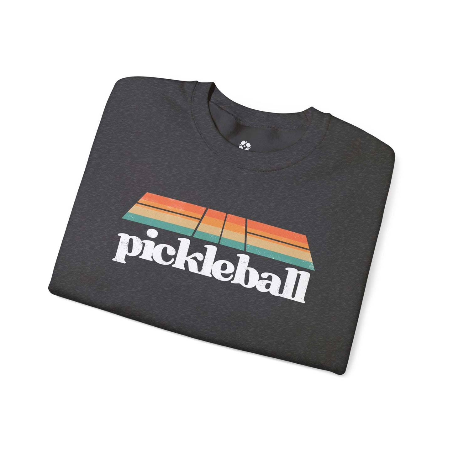 Retro Pickleball Crewneck Sweatshirt
