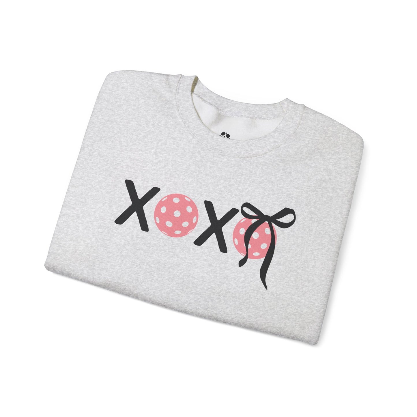 XOXO Coquette Pickleball Crewneck Sweatshirt