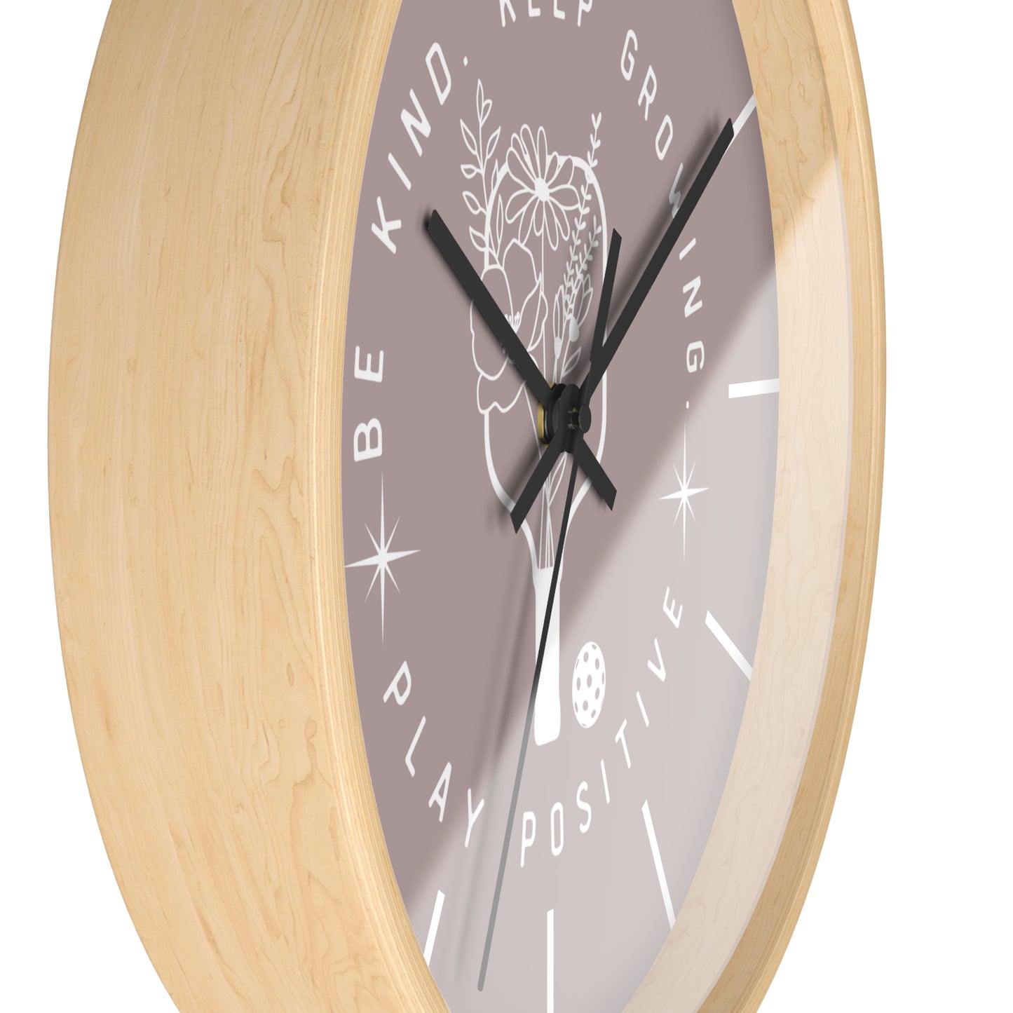 Keep Growing Wall Clock