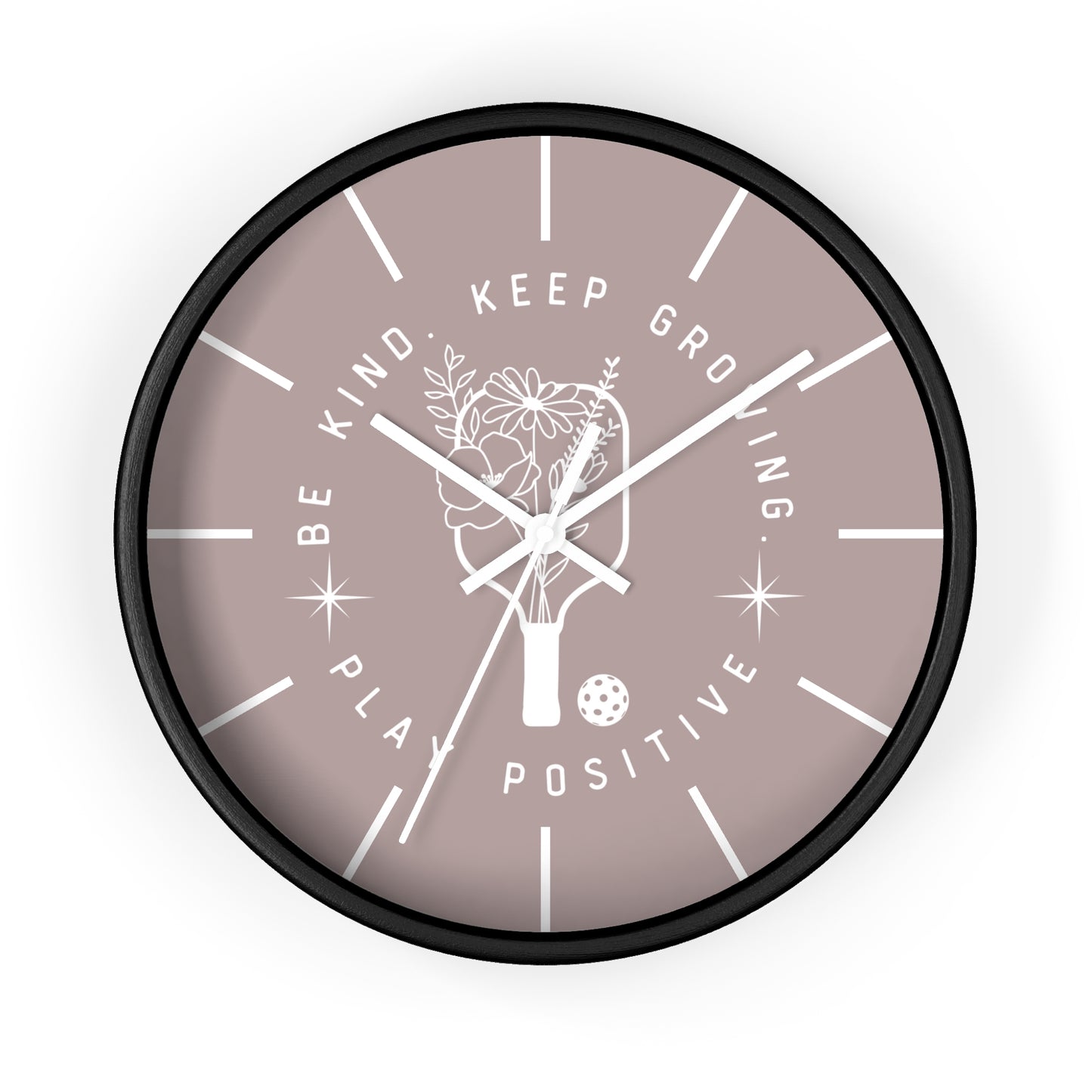 Keep Growing Wall Clock