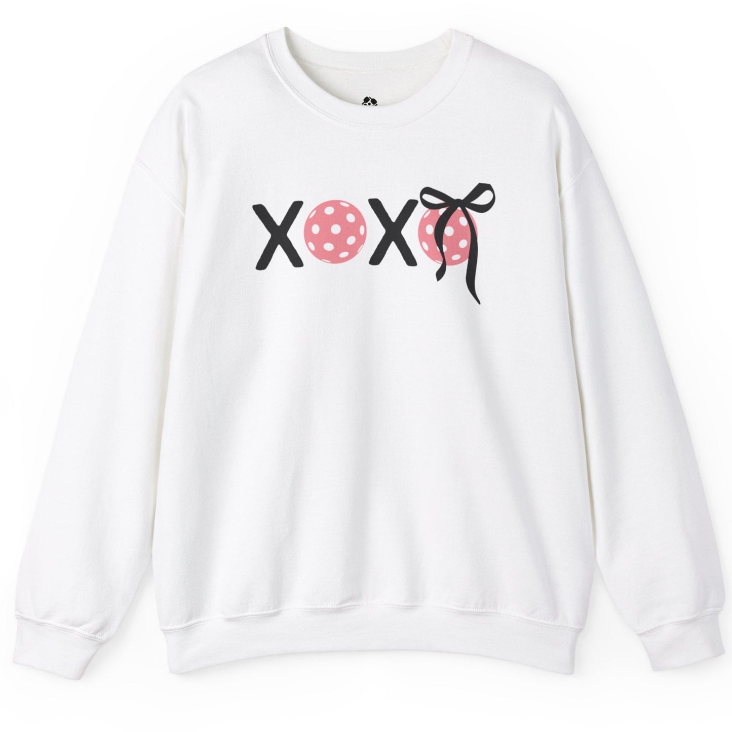 XOXO Coquette Pickleball Crewneck Sweatshirt