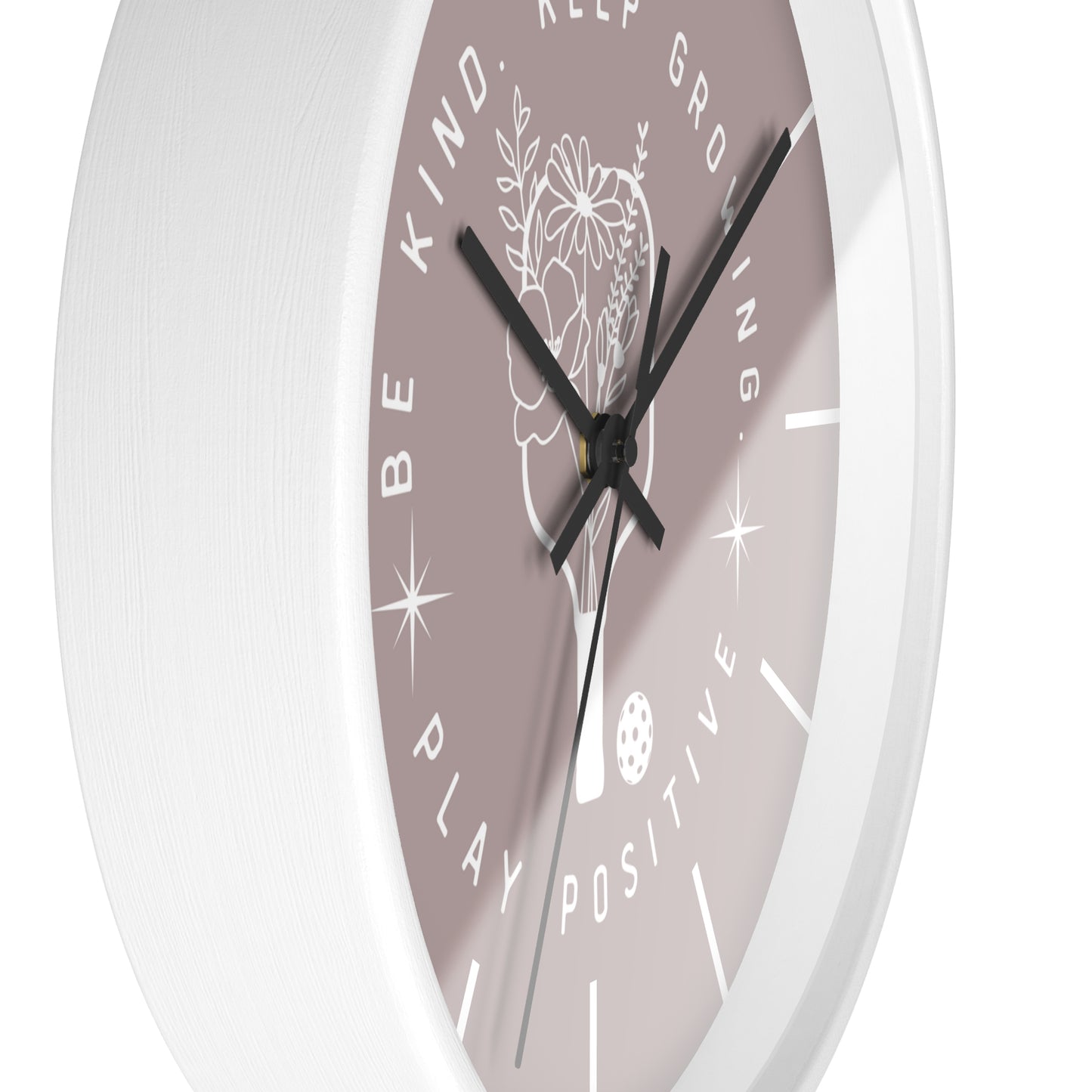 Keep Growing Wall Clock