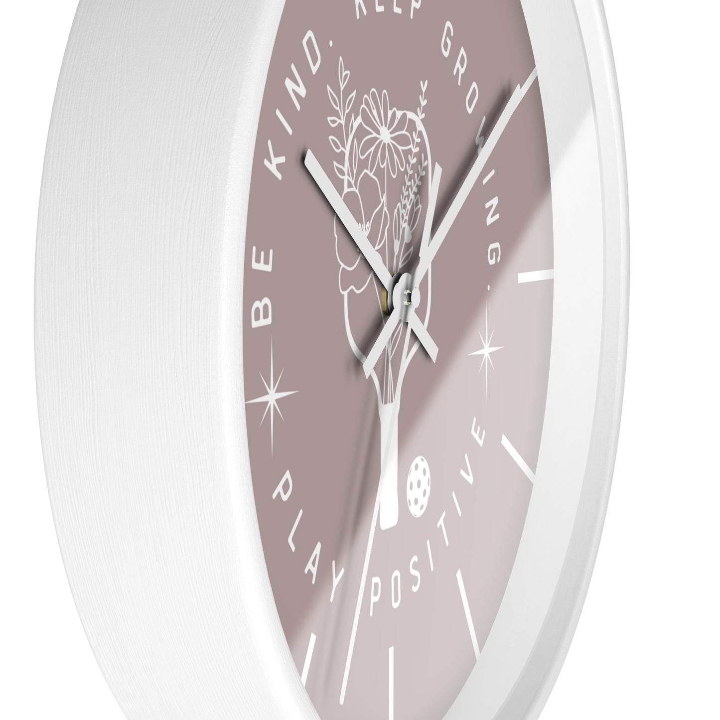 Keep Growing Wall Clock