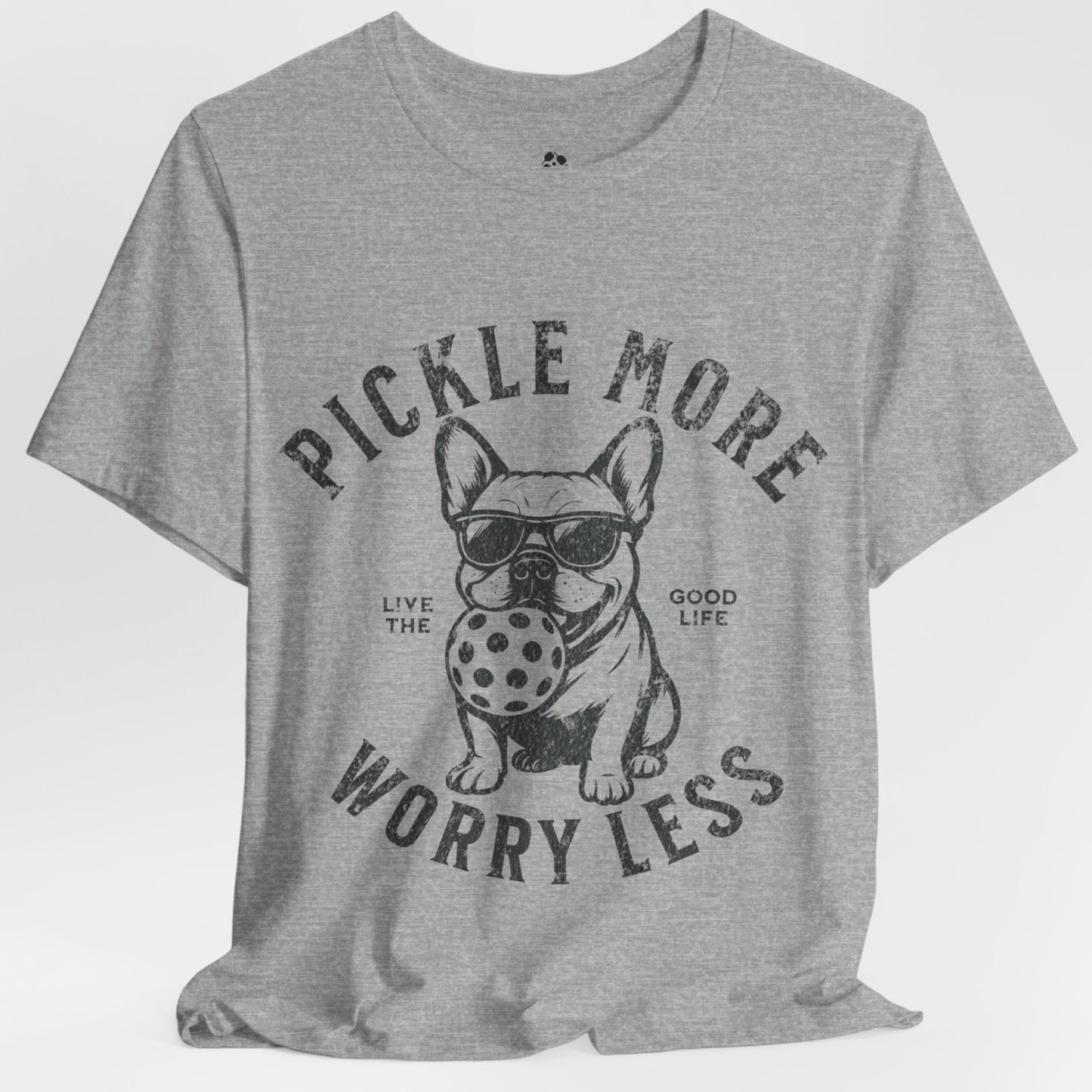 Pickle More Worry Less Unisex Softstyle Tee