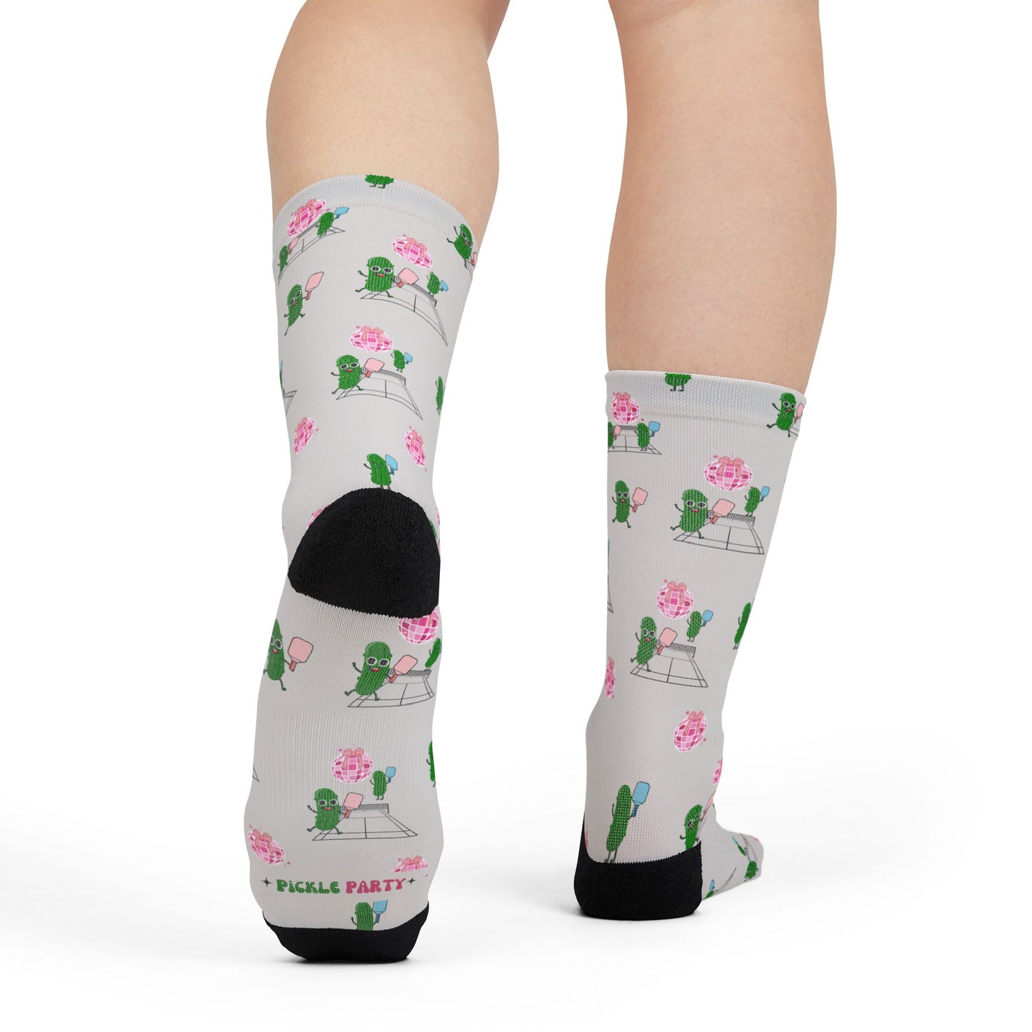 Pickle Party Crew Socks
