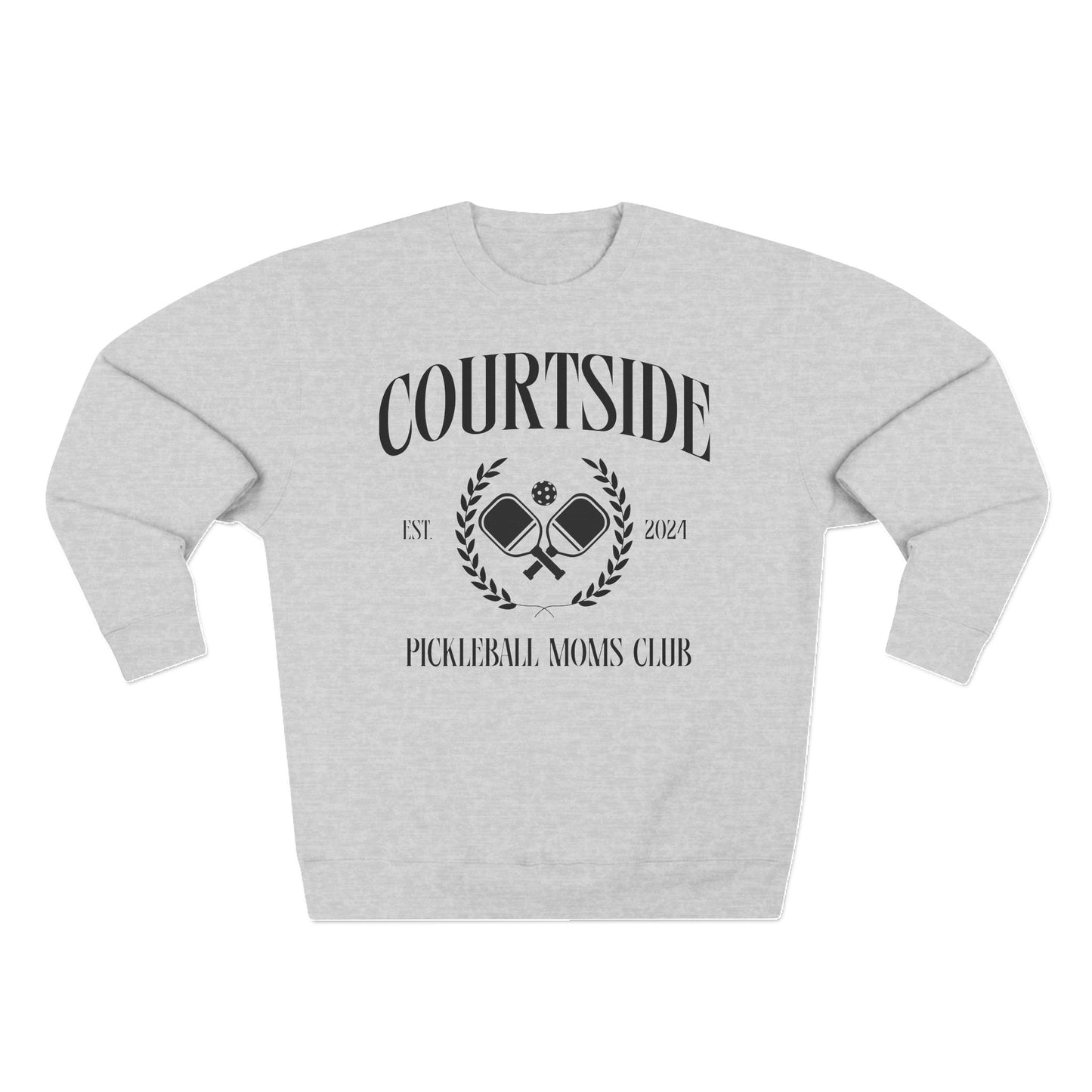 Curtsied Moms Club Premium Sweatshirt