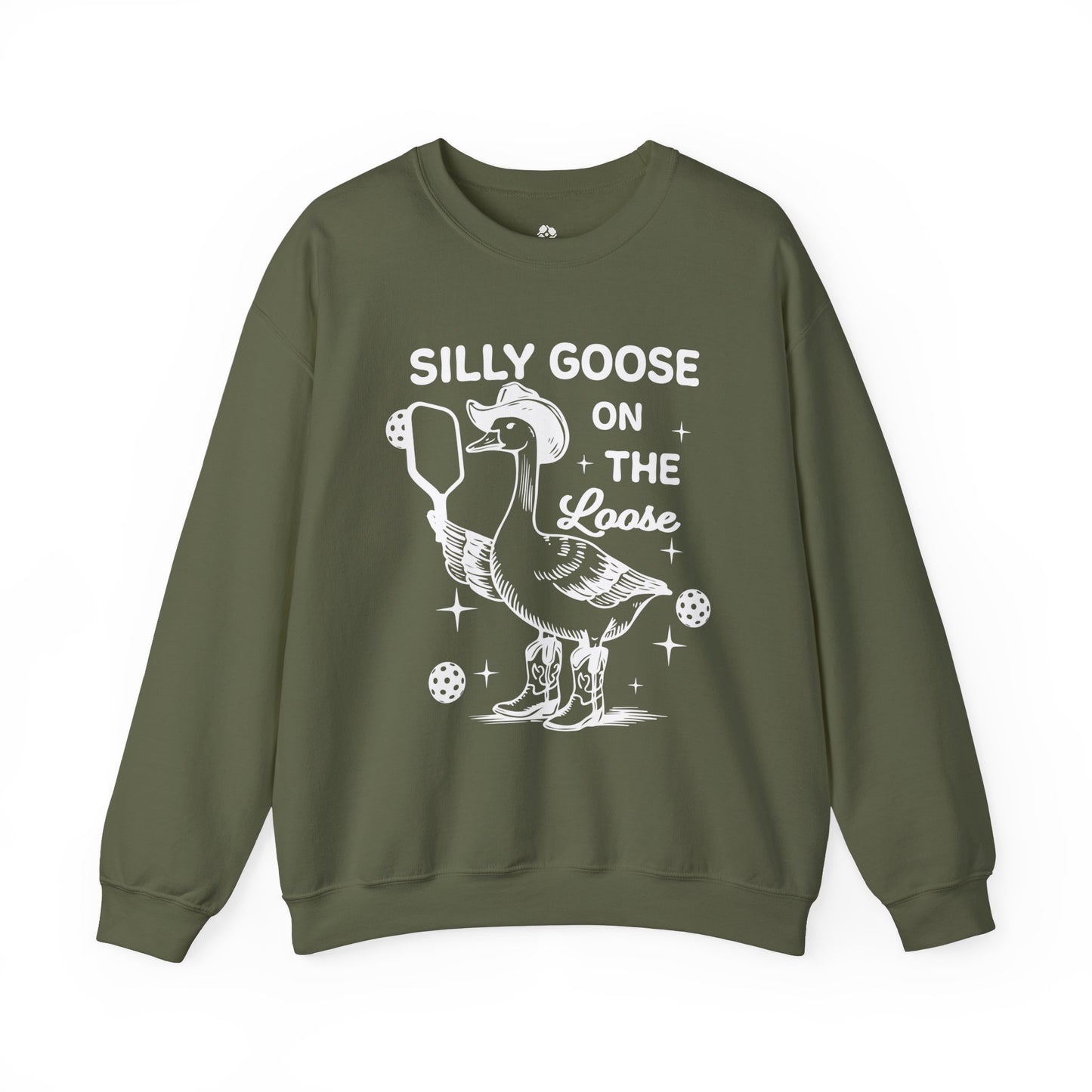 Silly Goose On The Loose Pickleball Sweatshirt
