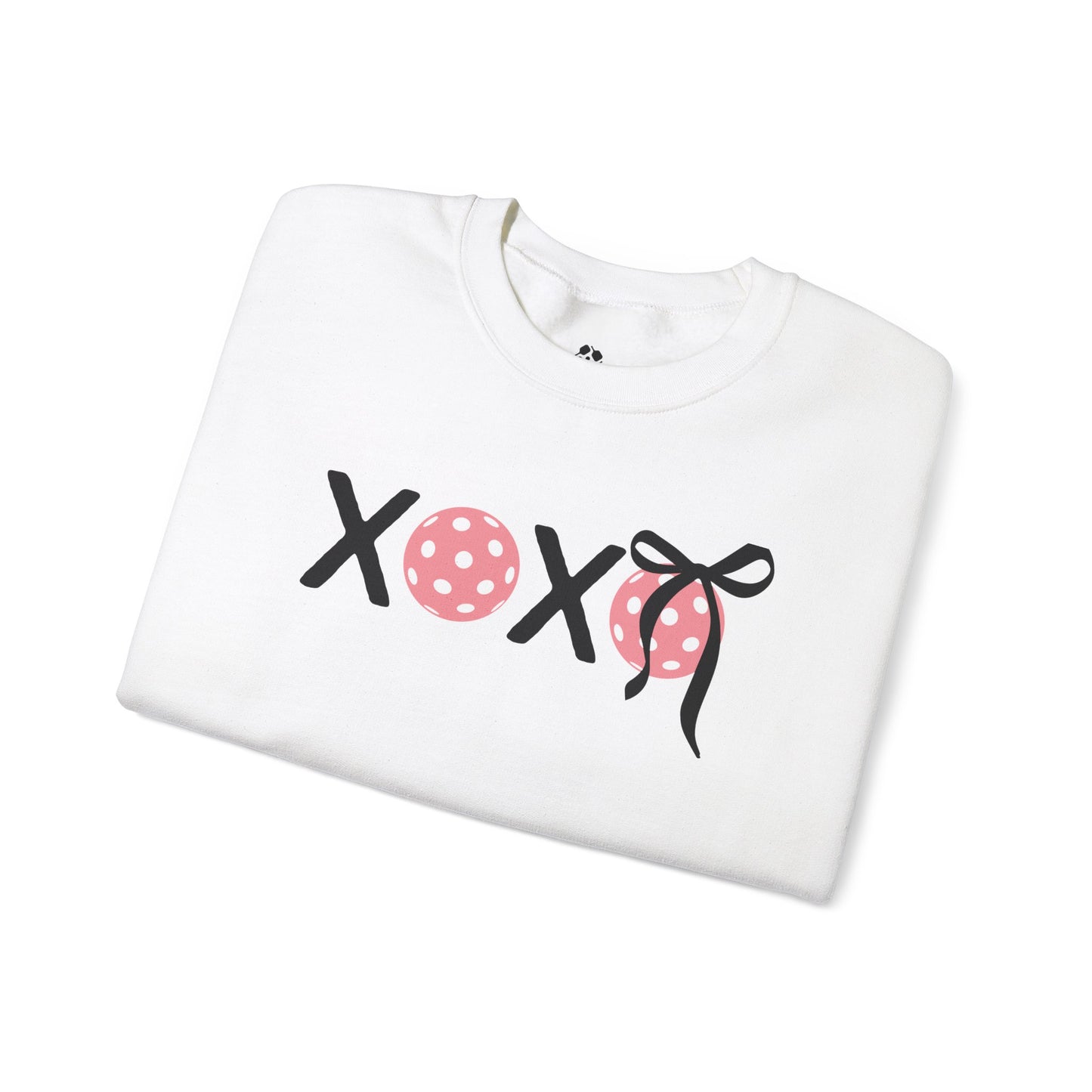XOXO Coquette Pickleball Crewneck Sweatshirt