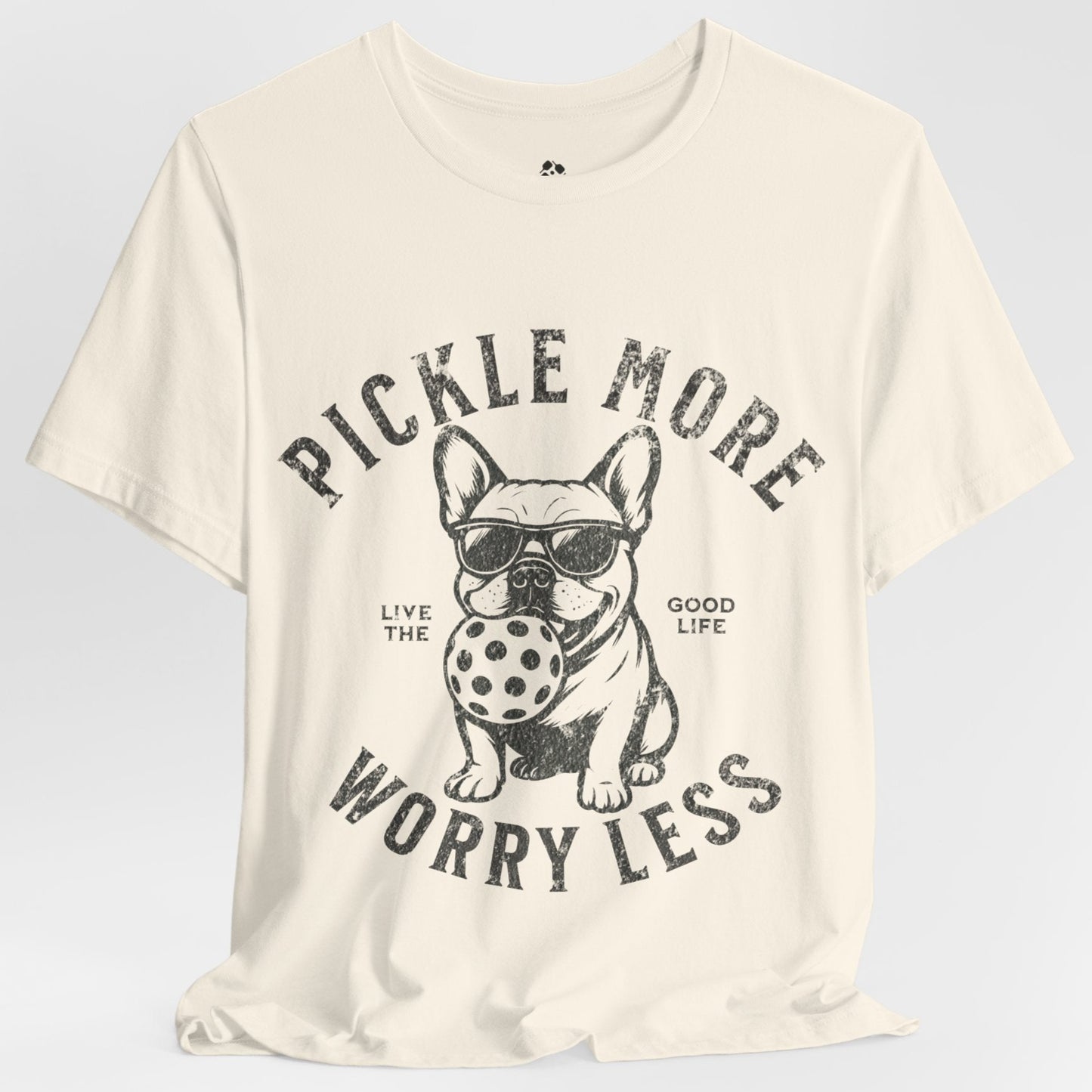 Pickle More Worry Less Unisex Softstyle Tee