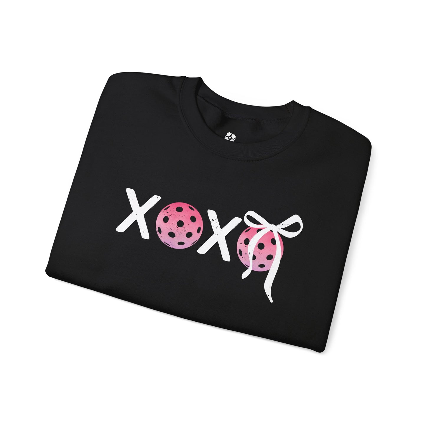 XOXO Coquette Pickleball Crewneck Sweatshirt