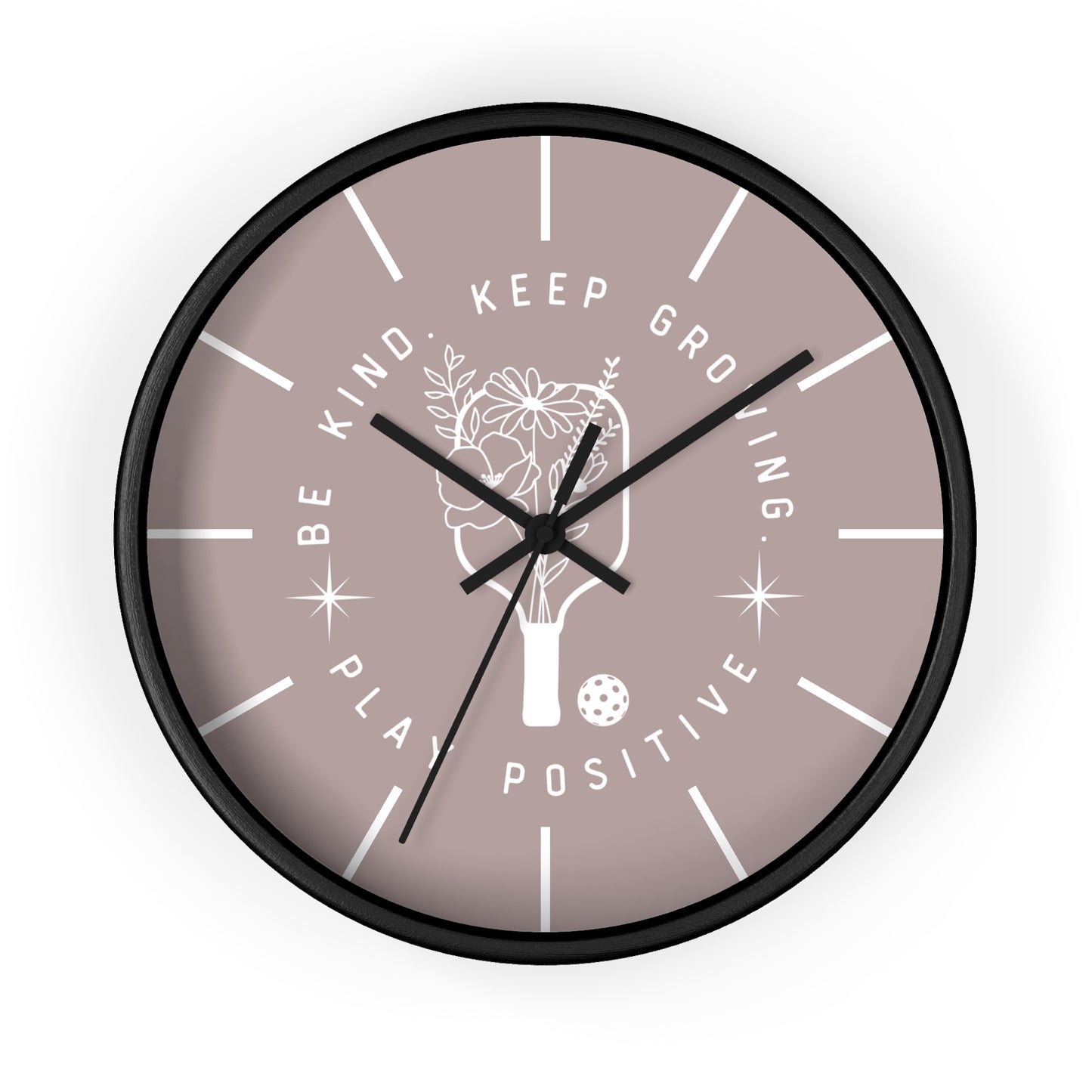 Keep Growing Wall Clock