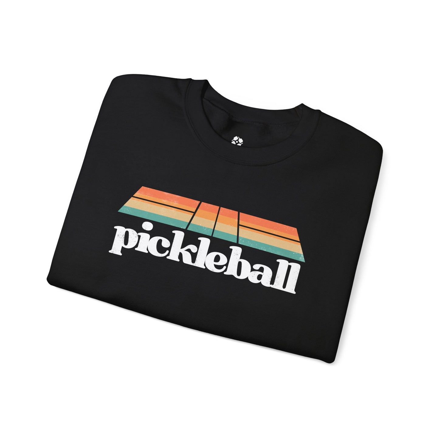 Retro Pickleball Crewneck Sweatshirt