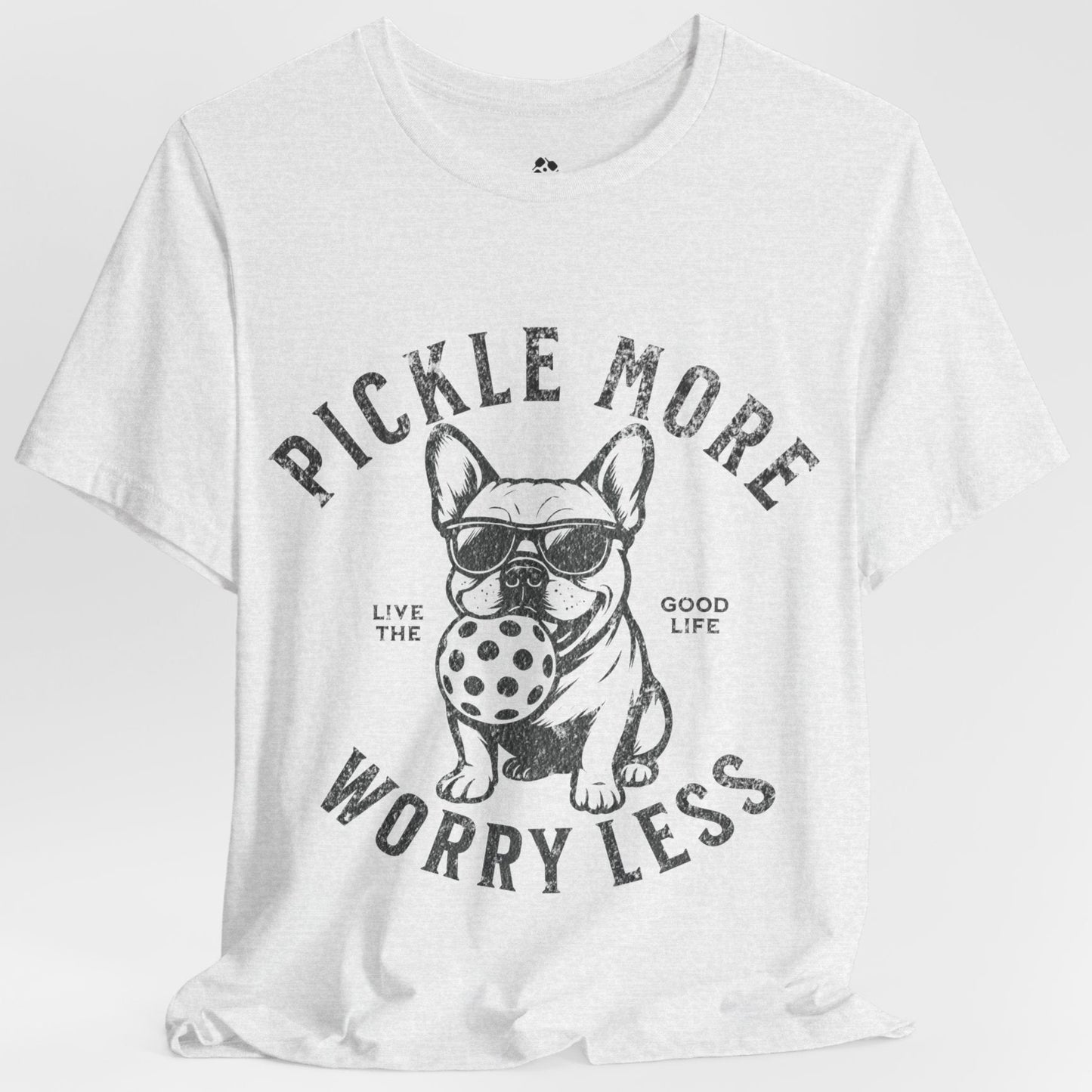 Pickle More Worry Less Unisex Softstyle Tee