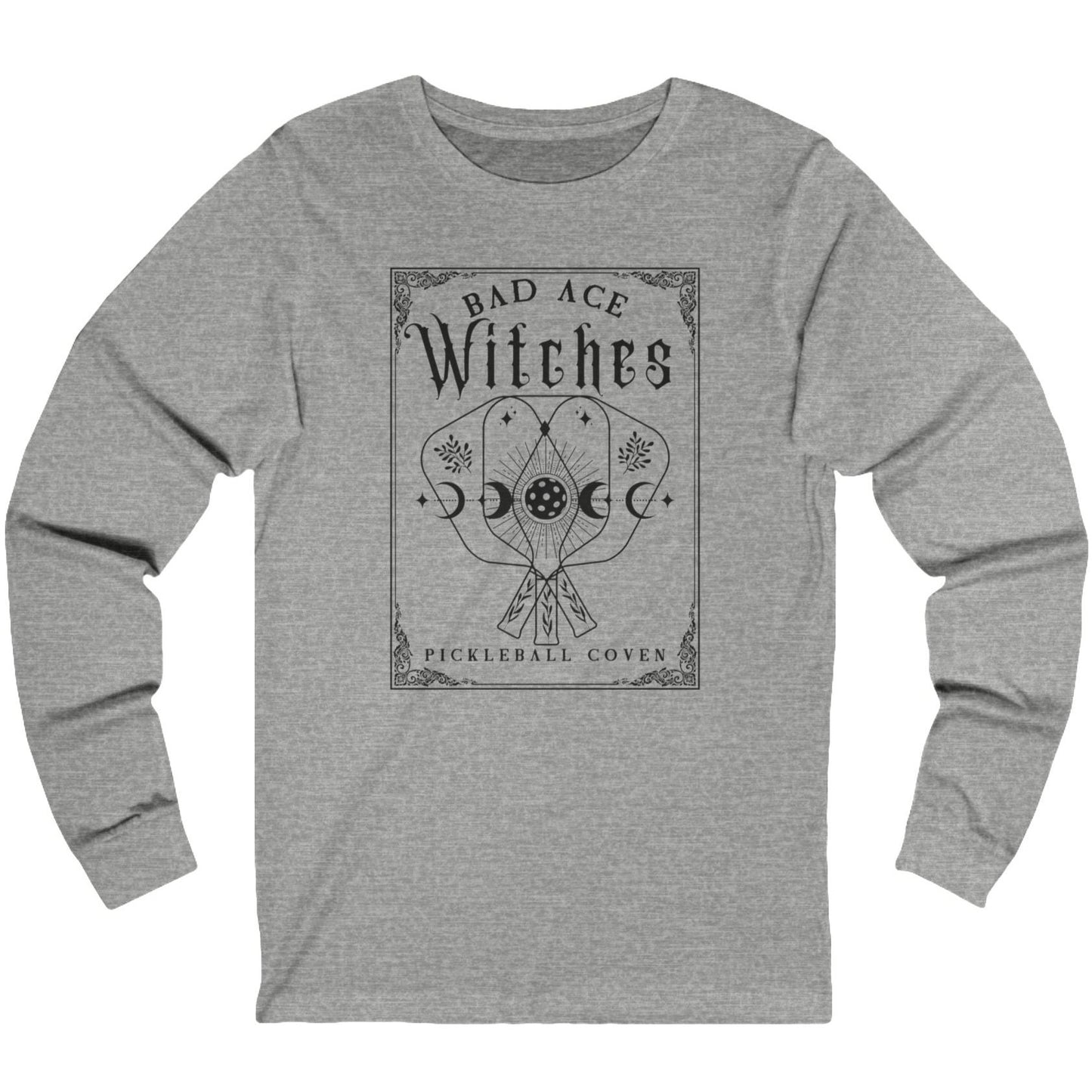 Bad Ace Witches Pickleball Long Sleeve Tee