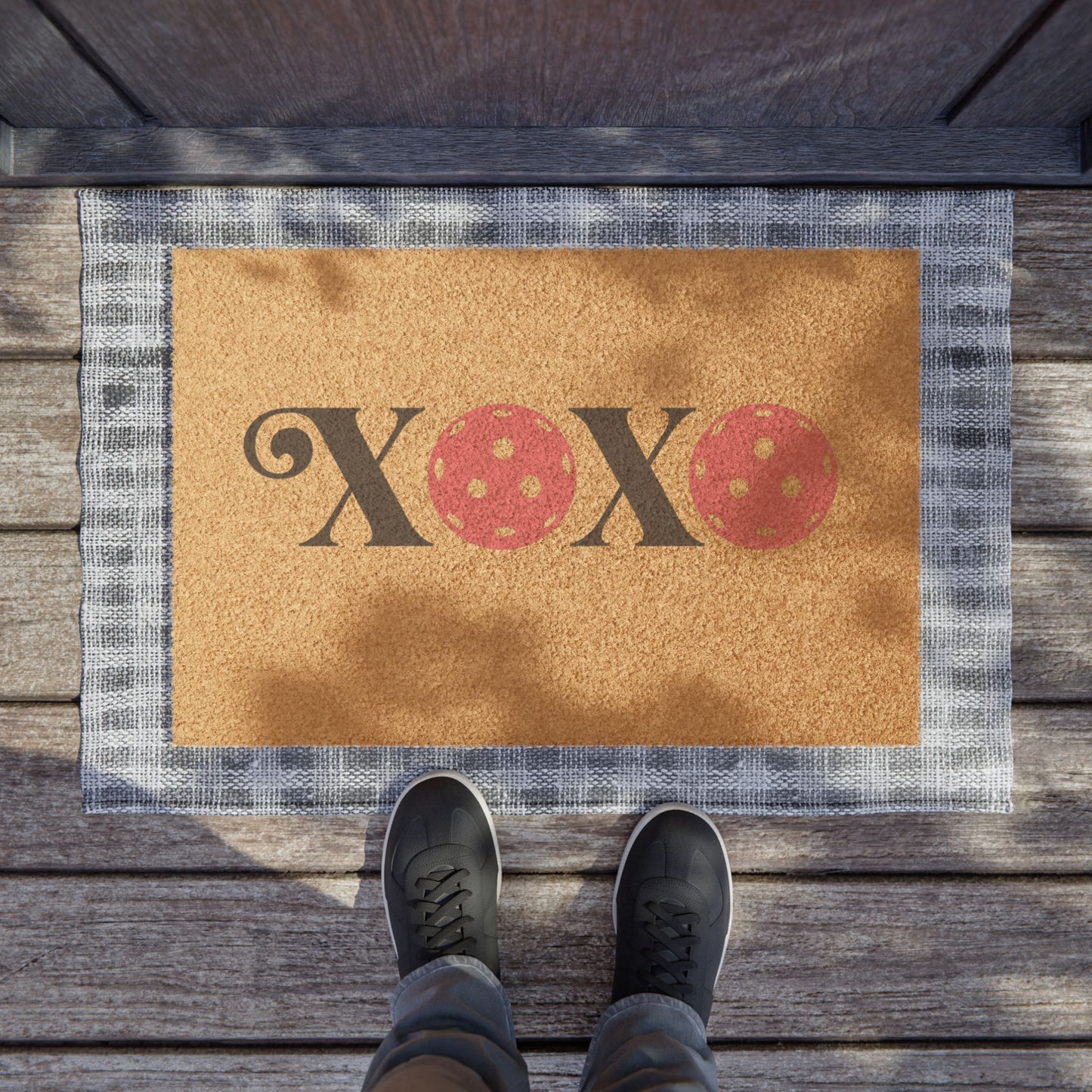 XOXO Pickleball Doormat