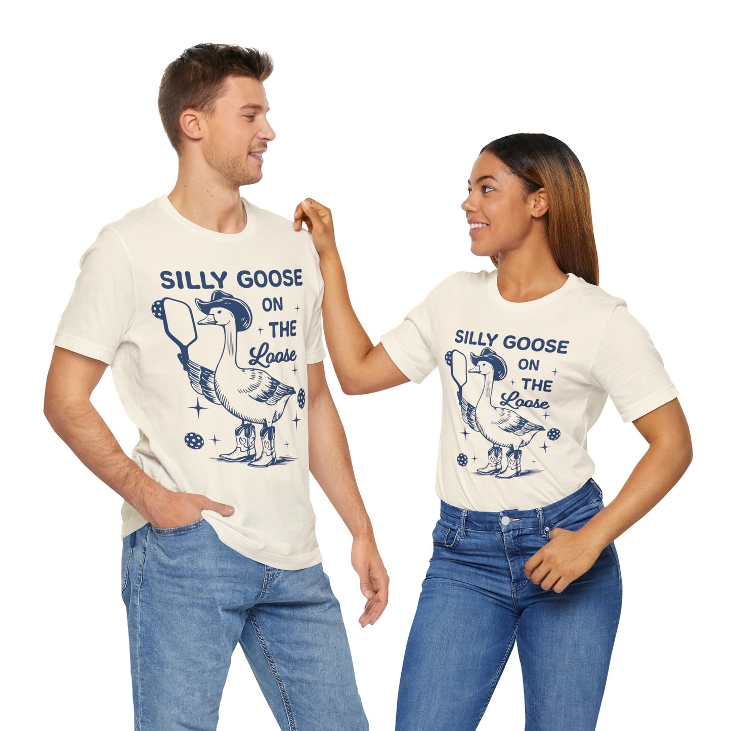 Silly Goose on the Loose Cotton Tee
