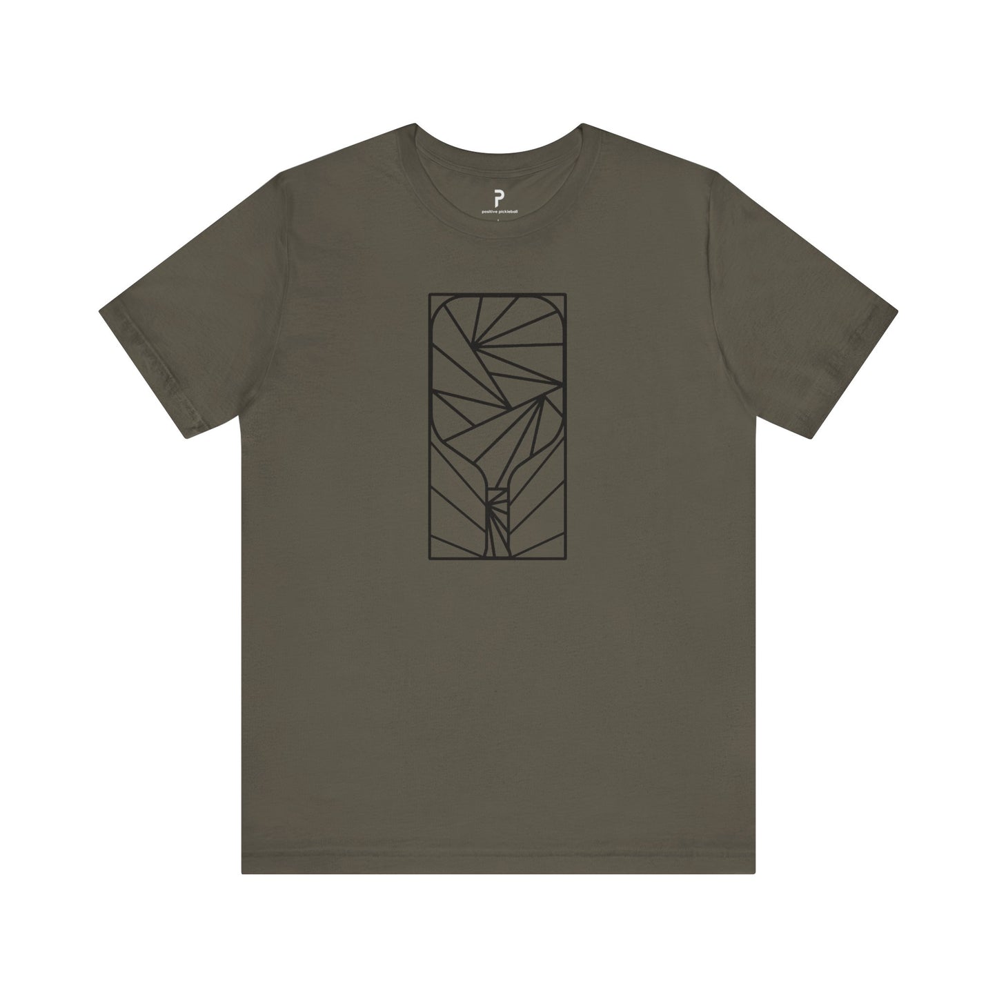 Geo-Paddle Unisex Cotton Tee