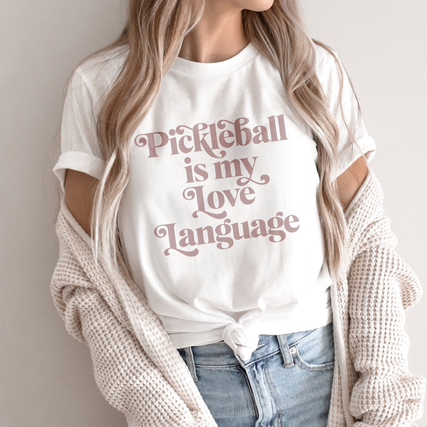 Pickleball Is My Love Language Tee