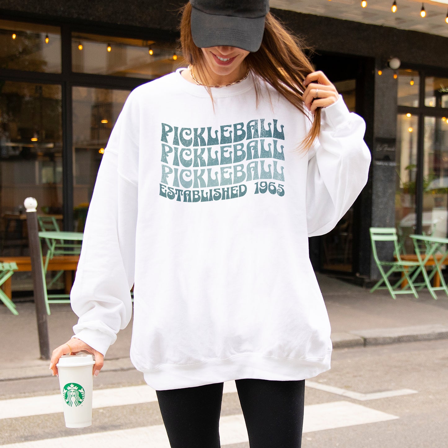 Pickleball Wave Sweatshirt