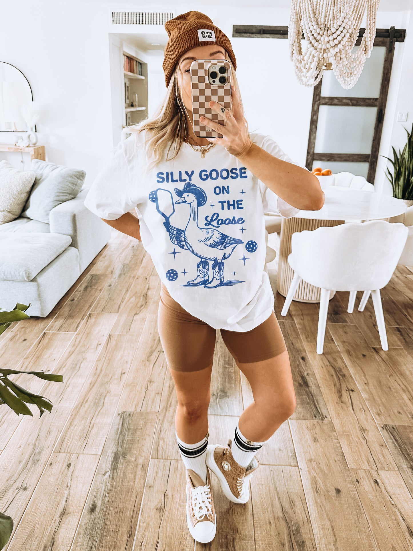 Silly Goose on the Loose Cotton Tee