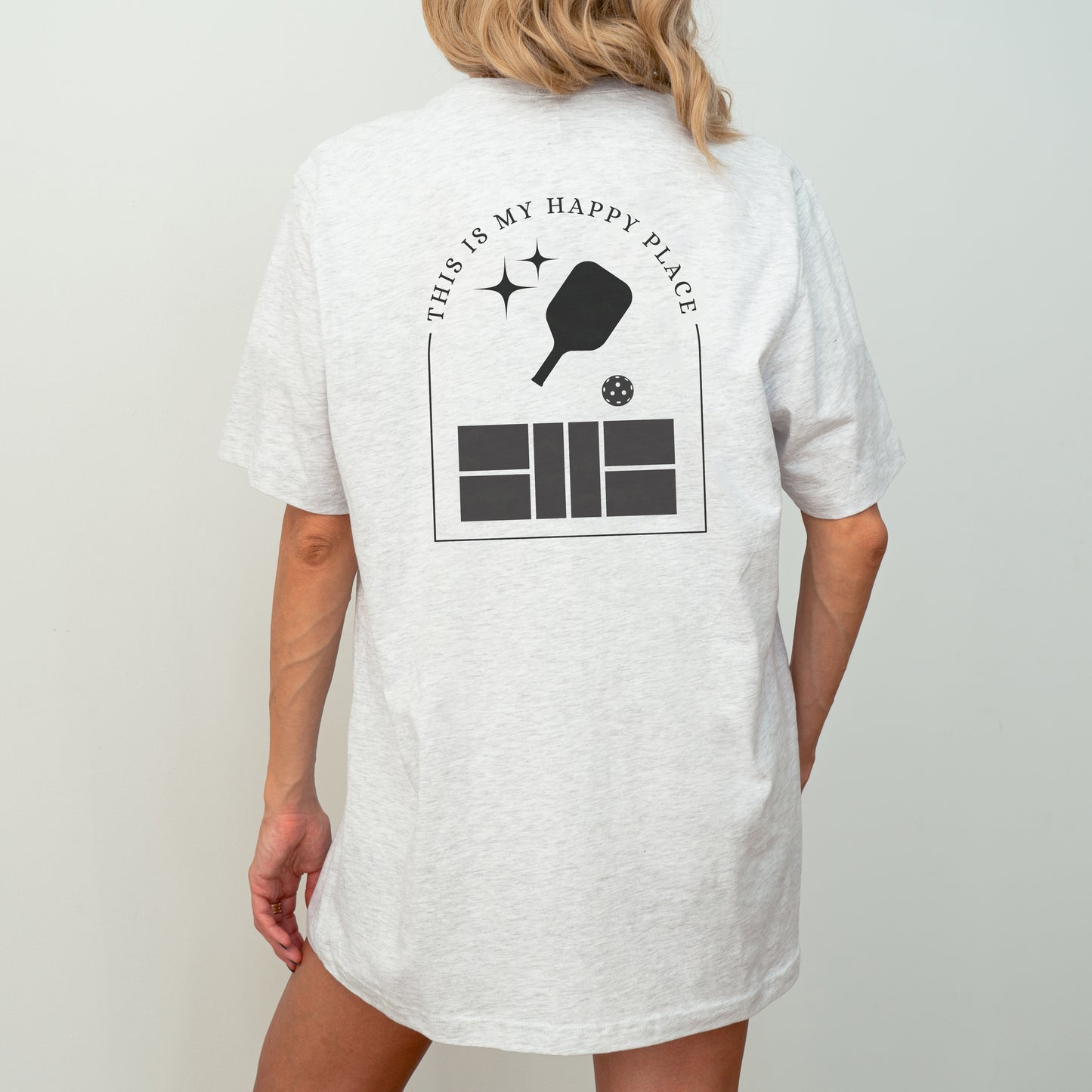 This Is My Happy Place Unisex Cotton Tee
