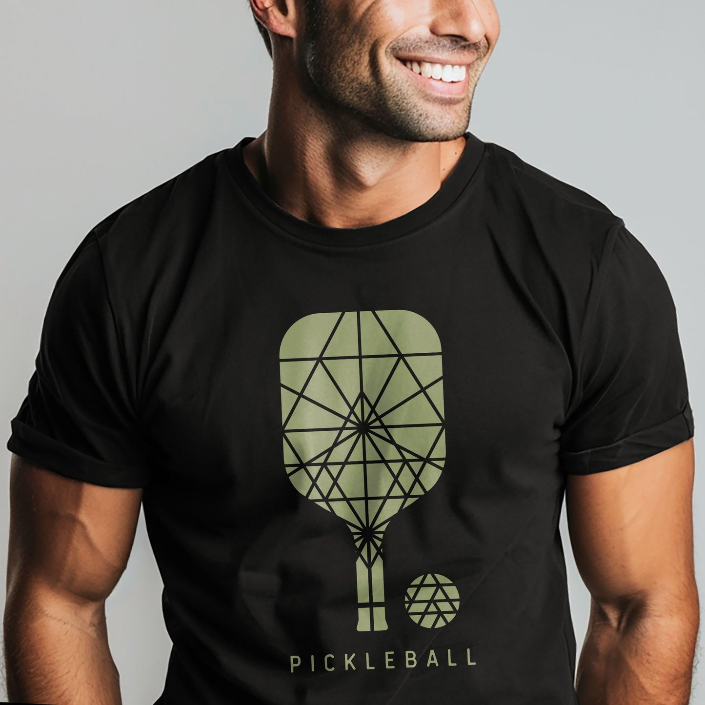 Pickleball Paddle Unisex Cotton Tee