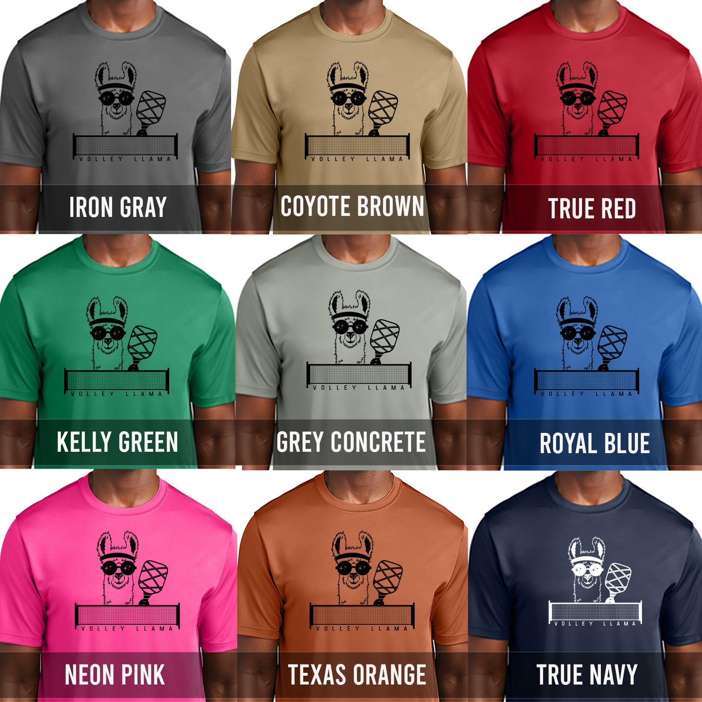 Volley Llama Moisture Wicking Tee