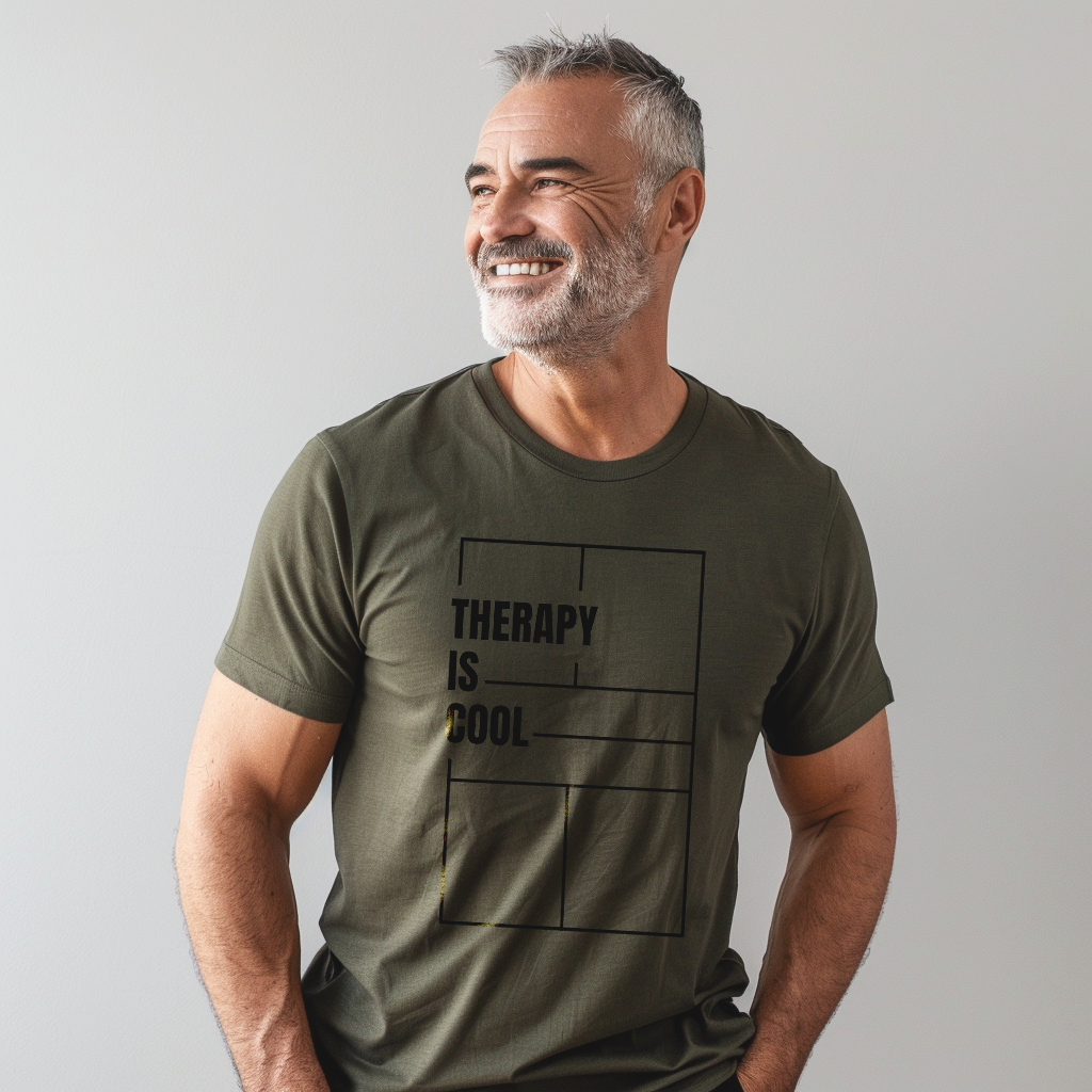 Therapy is Cool Softstyle Cotton Tee