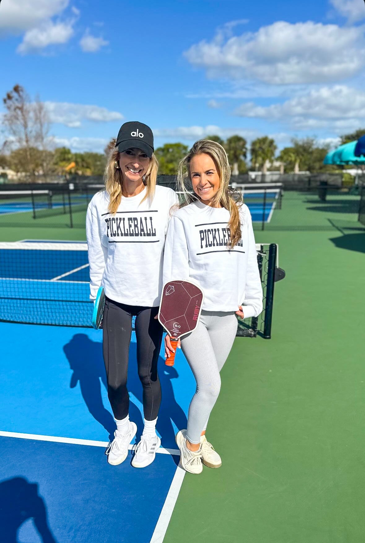 Varsity Pickleball Crewneck Sweatshirt