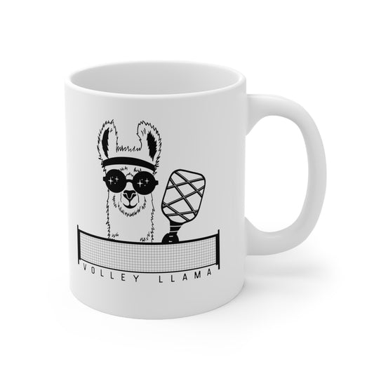 Volley Llama Ceramic Mug 11oz