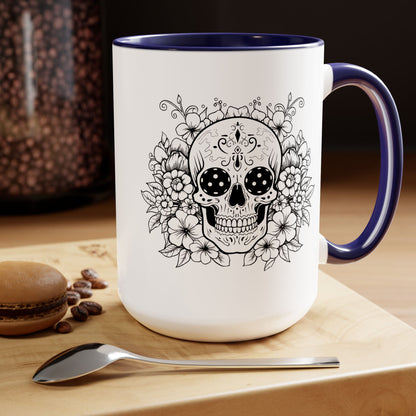 Pickle Skull 15oz Coffee Mug