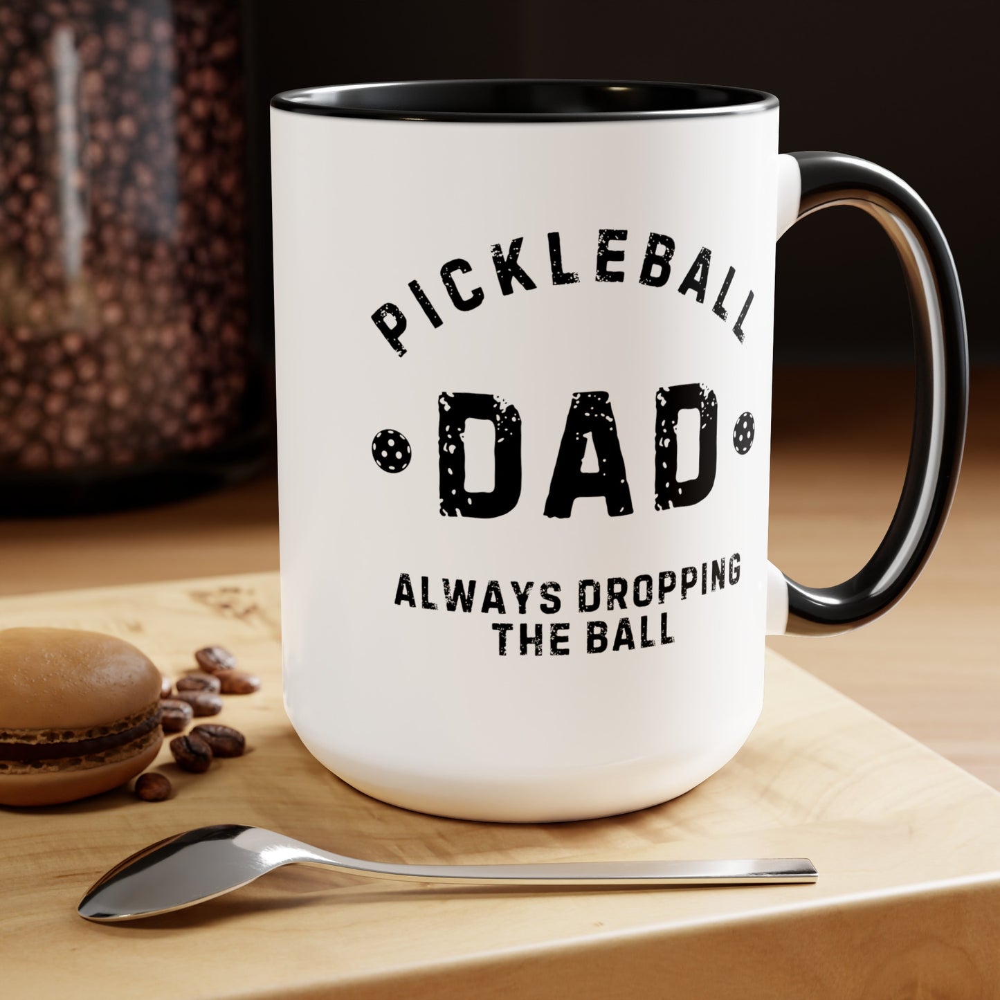 Pickleball Dad 15oz Coffee Mug