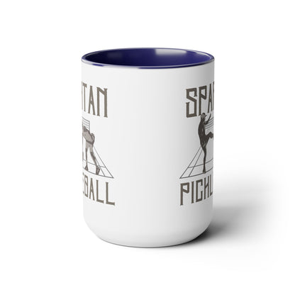 Spartan Pickleball 15oz Coffee Mug