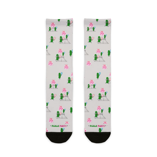 Pickle Party Crew Socks