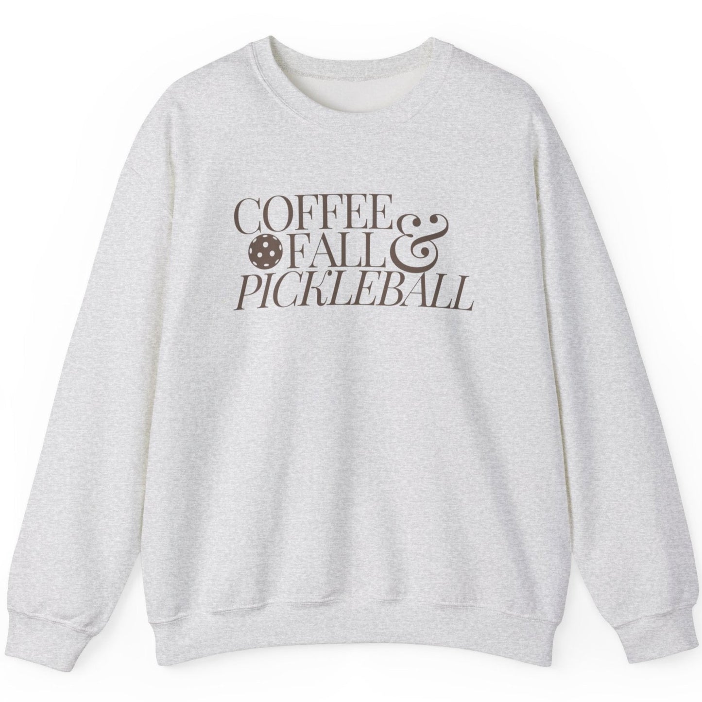 Coffee Fall & Pickleball Sweatshirt