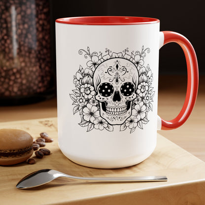 Pickle Skull 15oz Coffee Mug