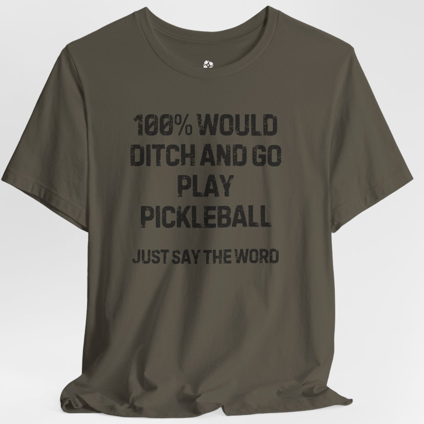 Ditch and Play Pickleball Tee