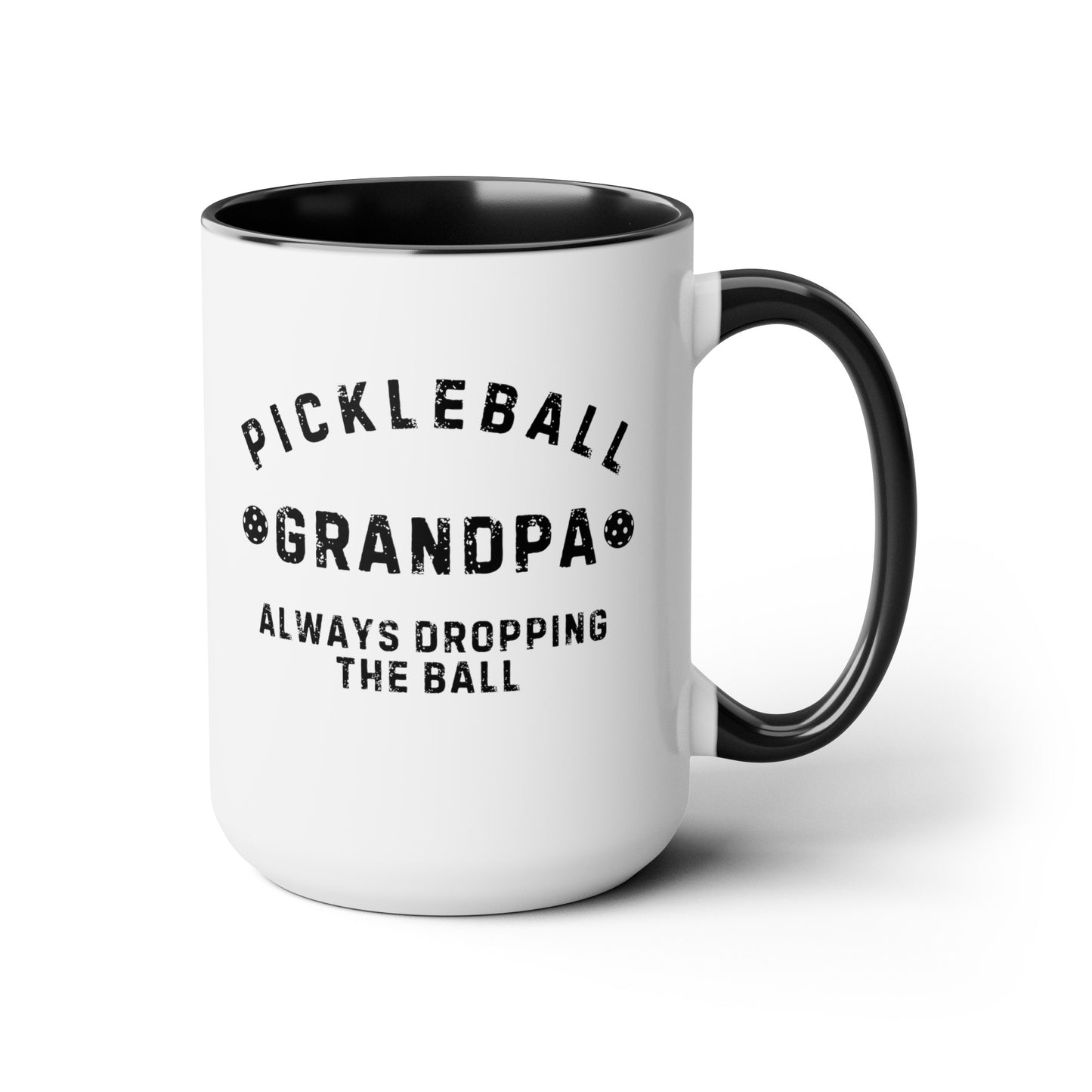 Pickleball Grandpa 15oz Coffee Mug