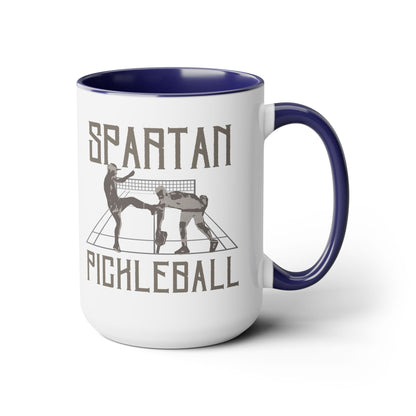 Spartan Pickleball 15oz Coffee Mug