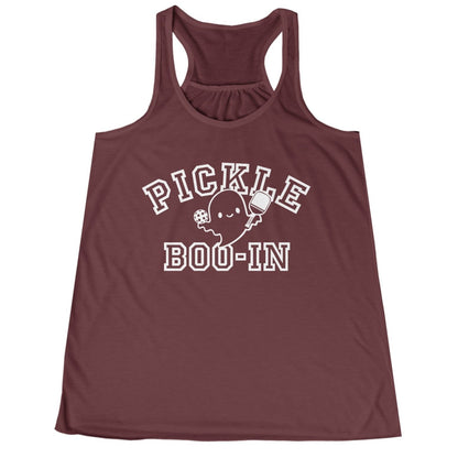 Pickle-Boo-In Racerback Tank