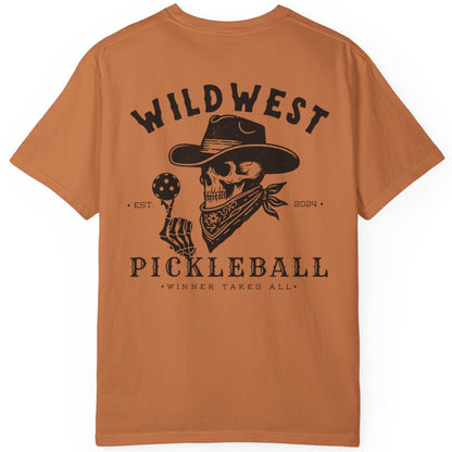 Wild West Pickleball Vintage Wash T-shirt