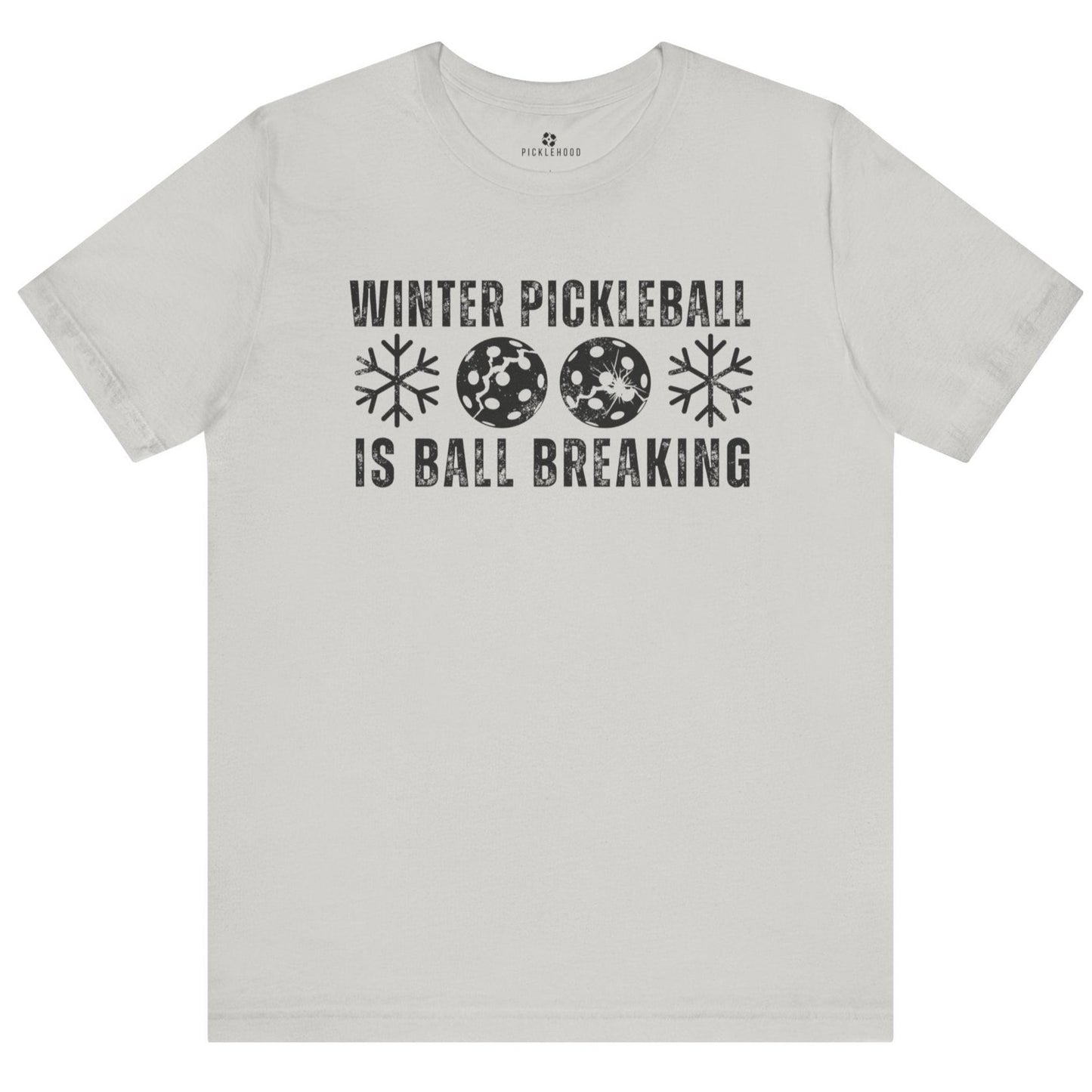 Winter Pickleball Is Ball Breaking Softstyle Unisex Tee