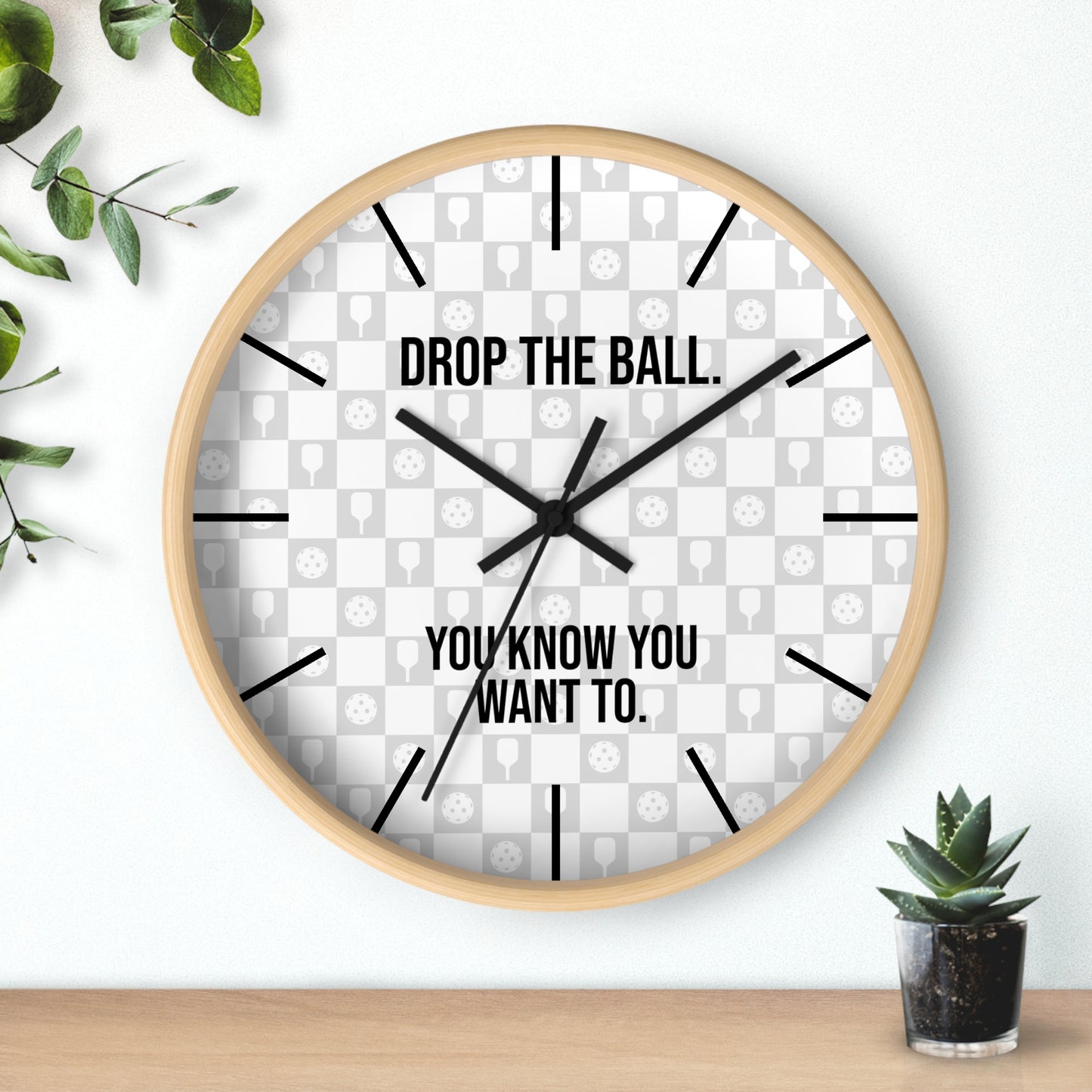 Drop the Ball Wall Clock