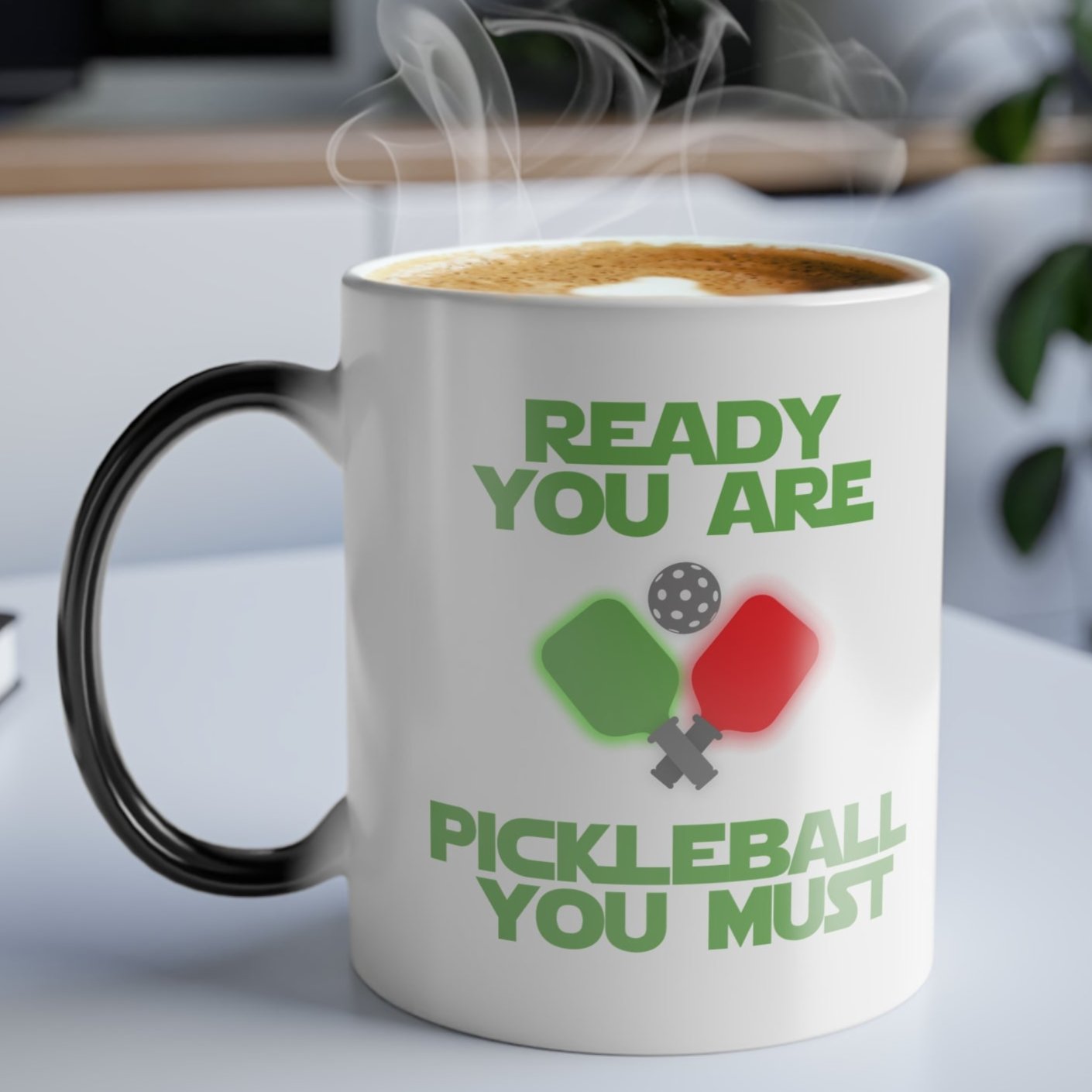 Ready You Are Pickleball Color Changing Mug, 11oz