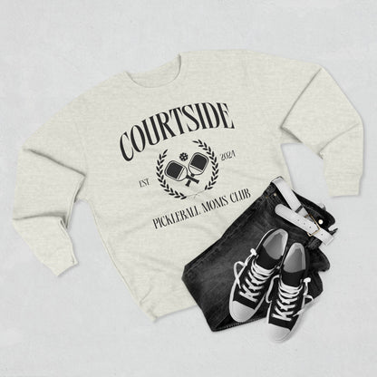 Curtsied Moms Club Premium Sweatshirt