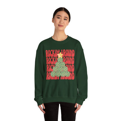 Rockin' Around The Ugly Pickleball Christmas Sweater