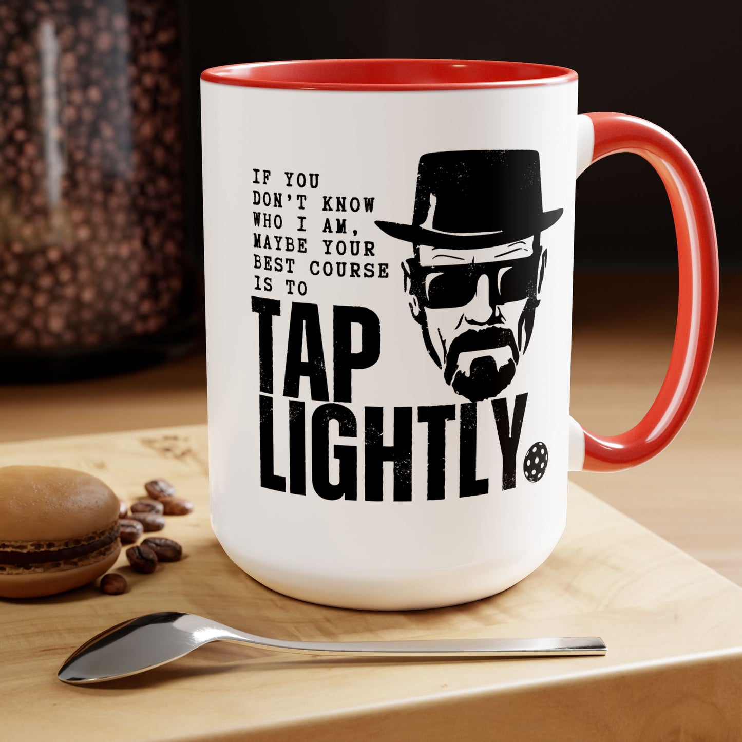 Tap Lightly 15oz Coffee Mug