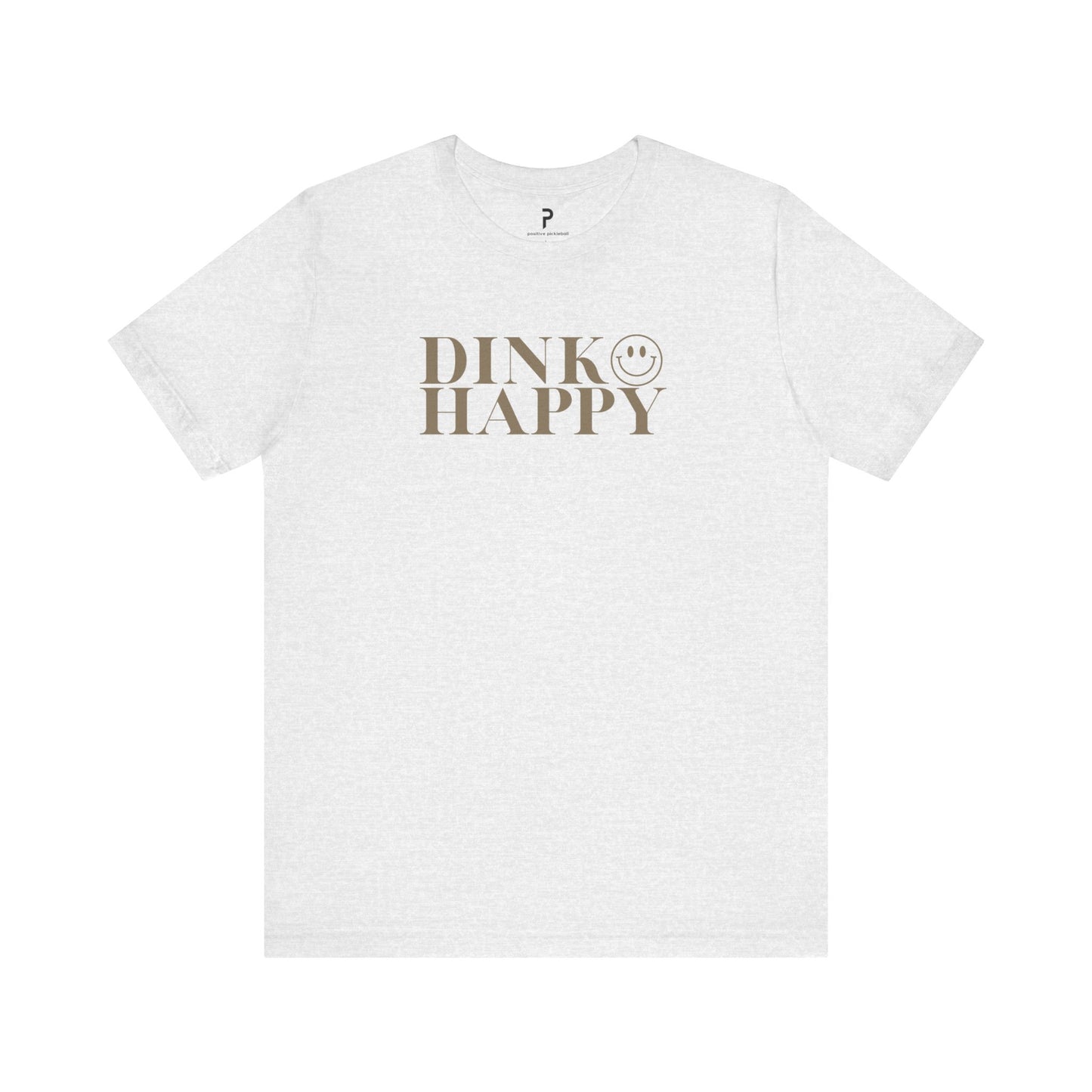 Dink Happy Smiley Cotton Unisex Tee