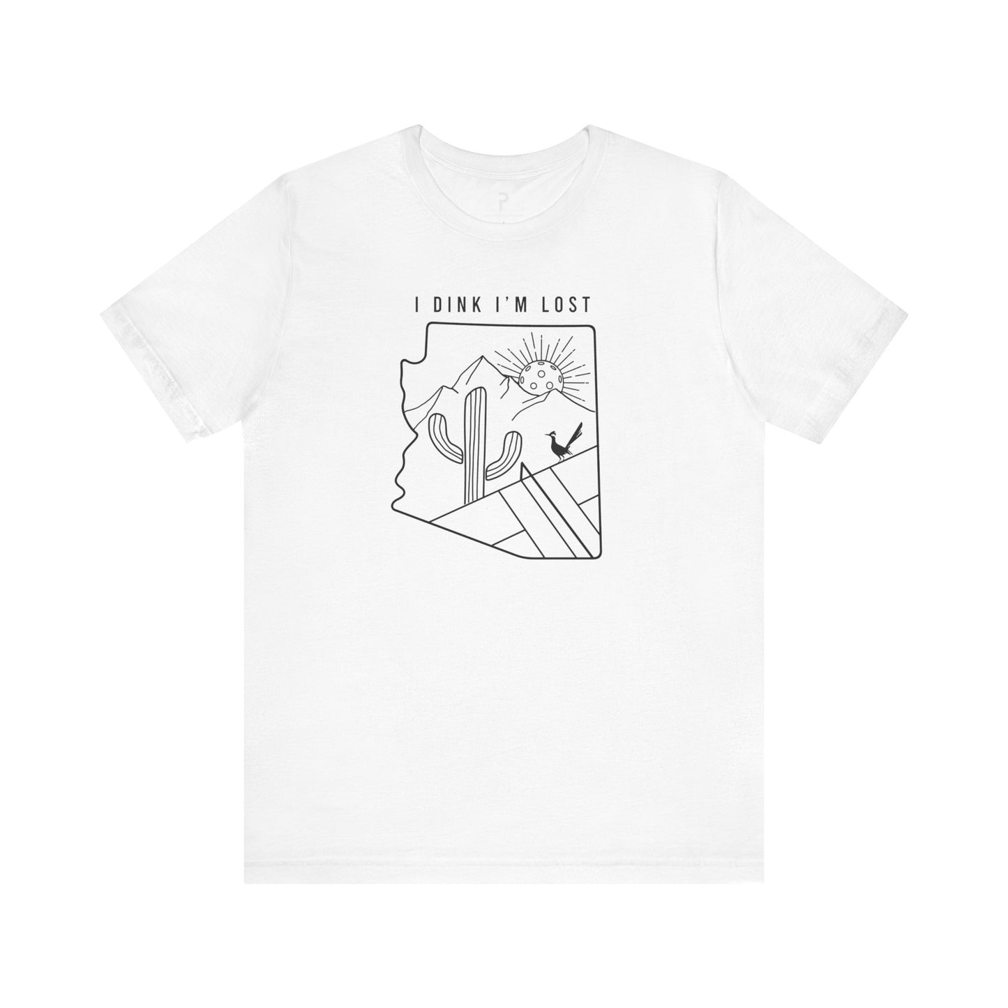 I Dink I'm Lost Arizona Unisex Cotton Tee